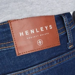 Henleys Jeans Herren Craze Comfort Dunkel Waschung