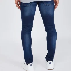 Henleys Jeans Herren Craze Comfort Dunkel Waschung