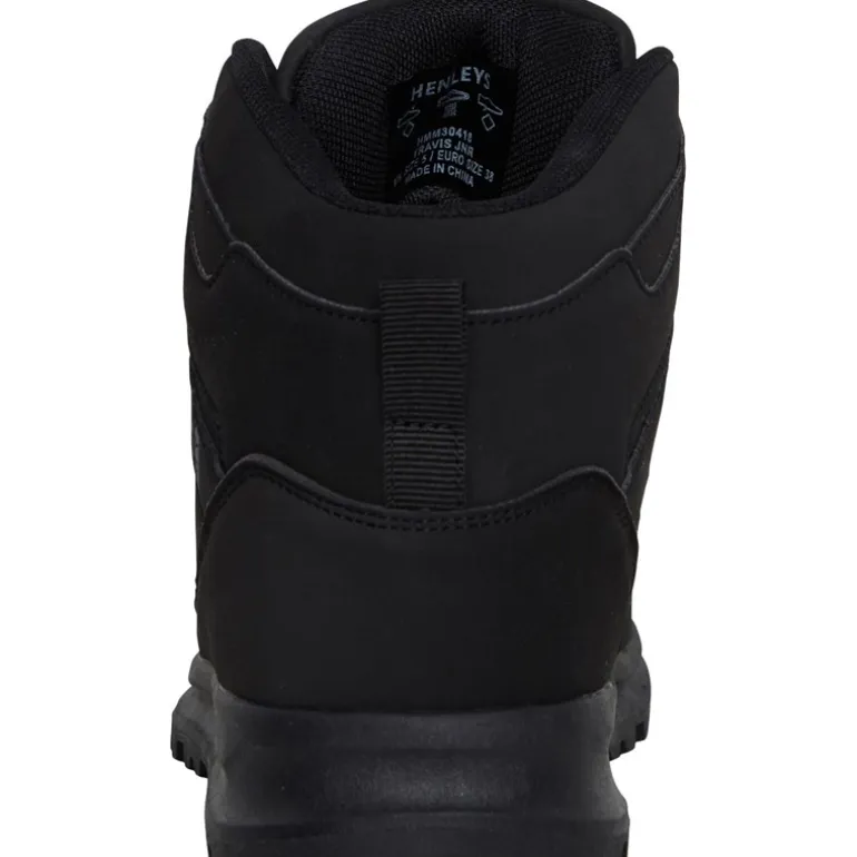Henleys Travis Stiefel Schwarz Jungen