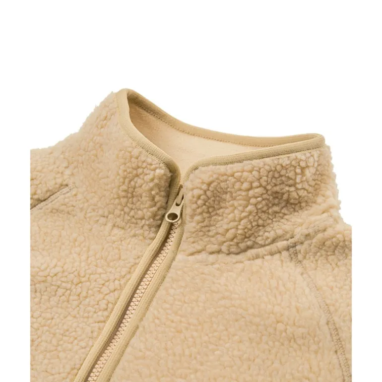 H2O Unisex Langarm Fleece Jacke 3575 Beige