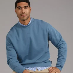 HUGO Herren Dapocrew Sweatshirt Open Blue