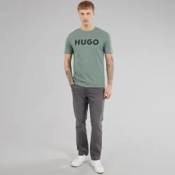 HUGO Herren Dulivio T-Shirt Open Green