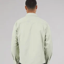 HUGO Herren Ekynone Langarm Shirt Open Green