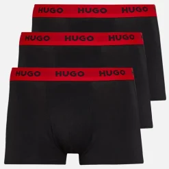 HUGO Herren 3er-Pack Slips Schwarz