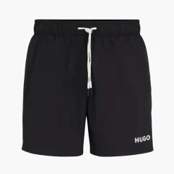 HUGO Herren Haiti Badeshorts Schwarz