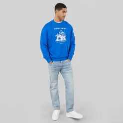 HUGO Herren Namenex Sweatshirt Open Blue
