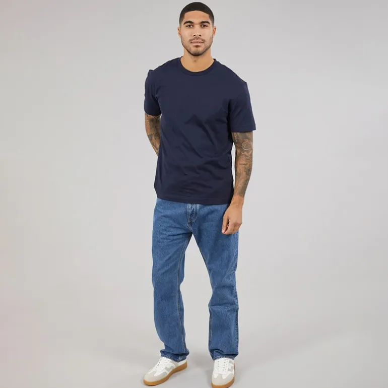 HUGO Herren Nate Baggy Fit Jeans Bright Blue