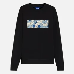 HUGO Herren Neprix Sweatshirt Schwarz