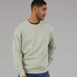 HUGO Herren Nierofix Sweatshirt Open Green