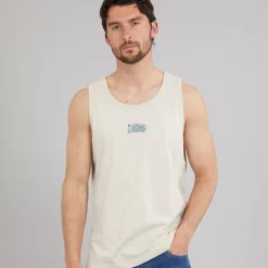 Hurley Herren 90er Grafik Weste Ivory