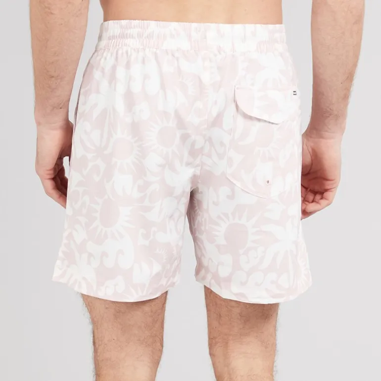 Hurley Herren Sunny Seaside Volley Badehosen Dark Beige