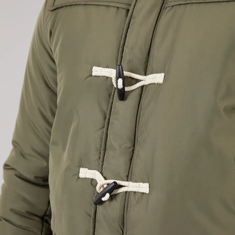 Indicode Herren Baltico Duffle Mantel Army