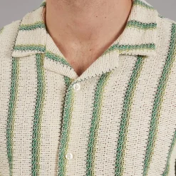 Indicode Herren Glutamin Shirt Smoke Pine