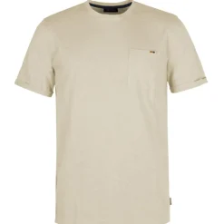 Indicode Herren Inandorra T-Shirts Ecru