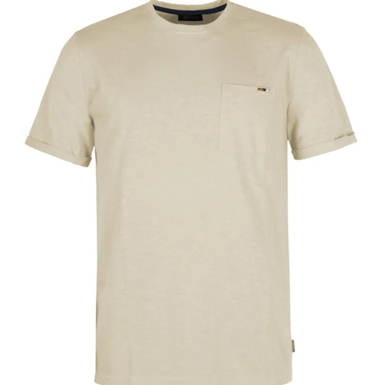 Indicode Herren Inandorra T-Shirts Ecru