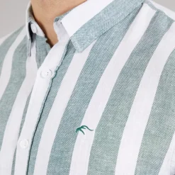 Indicode Herren Indonuld Hemd Smoke Pine