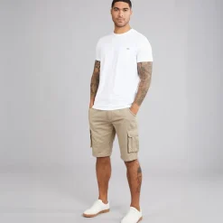 Indicode Herren Inmonroe Cargo Shorts Greige