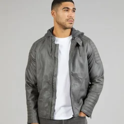 Indicode Herren Miguel Angel Jacke Dunkelgrau Dk Grey