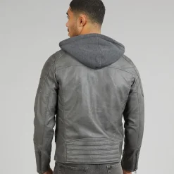 Indicode Herren Miguel Angel Jacke Dunkelgrau Dk Grey