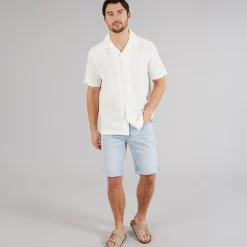 Indicode Herren Mirolo Hemd Off White