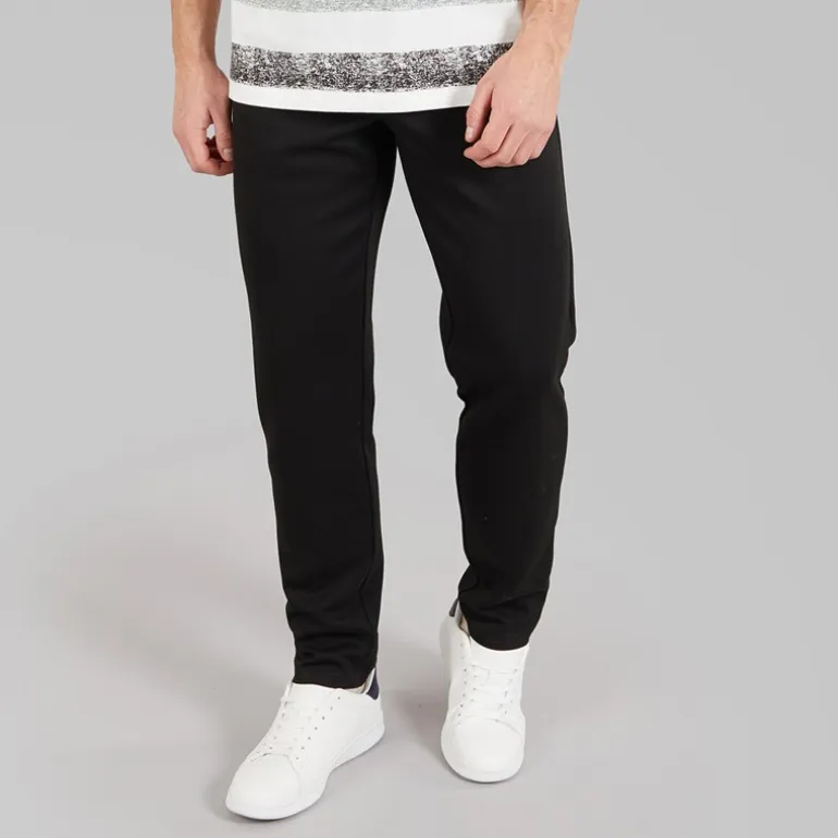 Indicode Herren Nello Hose Schwarz