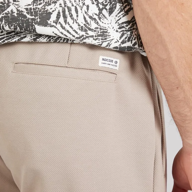 Indicode Herren Nello Hose Simply Taupe