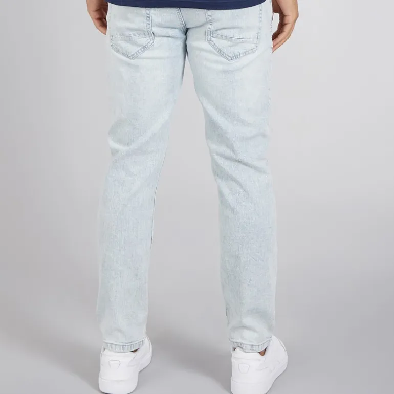 Indicode Herren Tony Regular Fit Jeans Foam Blue