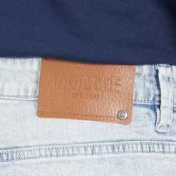 Indicode Herren Tony Regular Fit Jeans Foam Blue
