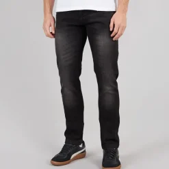 Indicode Herren Tony Regular Fit Jeans Schwarz