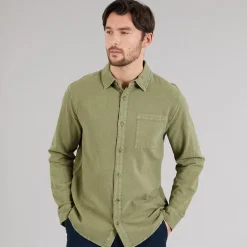 Indicode Herren Trypto Langarm Shirt Sea Spray