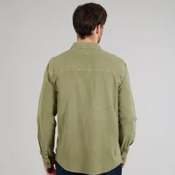 Indicode Herren Trypto Langarm Shirt Sea Spray