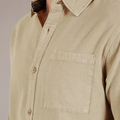 Indicode Herren Trypto Langarm Shirt Stone