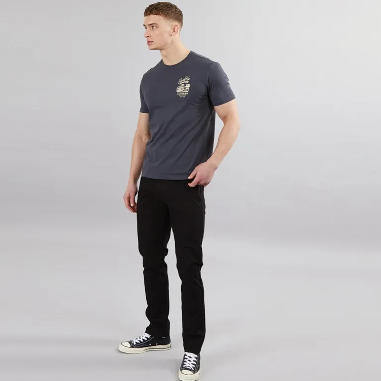 Indicode Jeans Herren Tony Regular Fit Ultra Schwarz