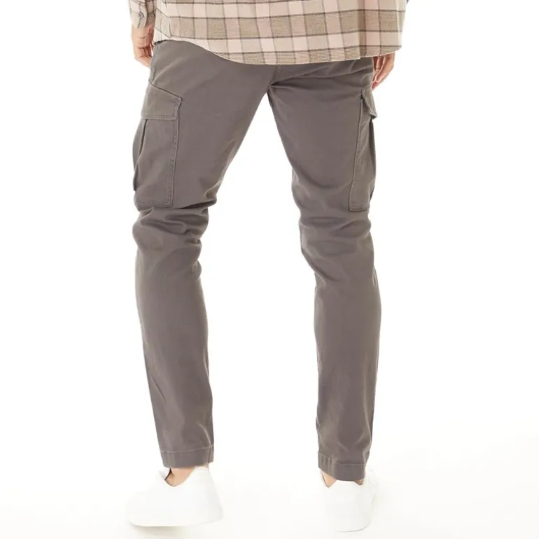 JACK & JONES Cargohose Herren Marco Dean Asphalt