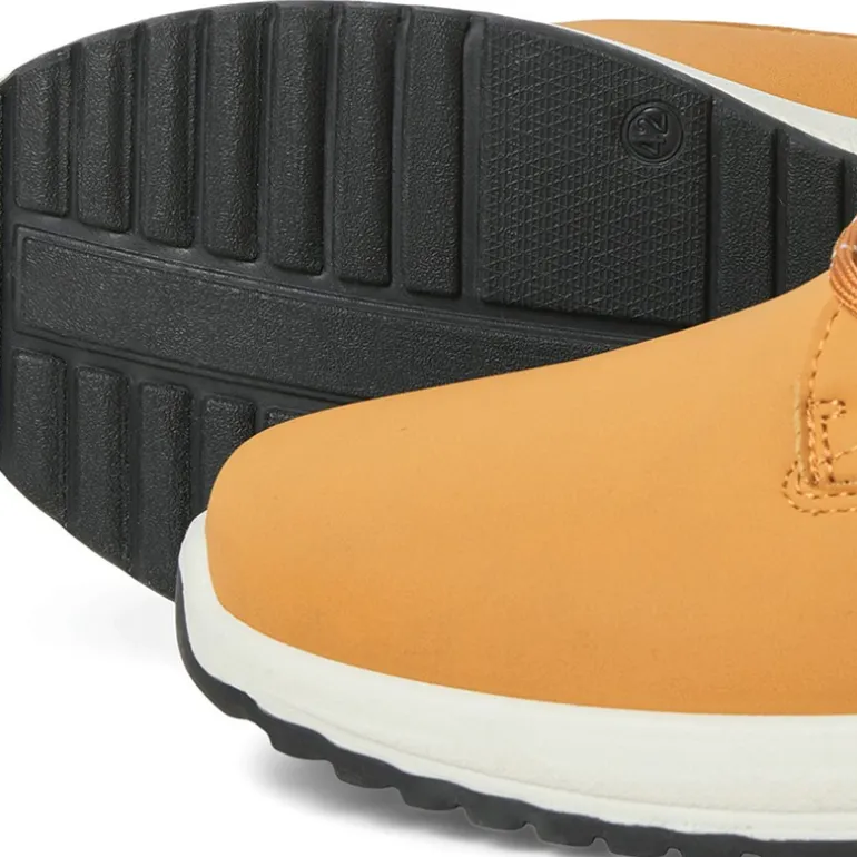 JACK & JONES Herren Alaska PU Nubuk Stiefel Honig