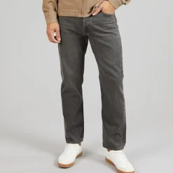 JACK & JONES Herren Chris AT 222 Original Relaxed Fit Jeans Schwarz