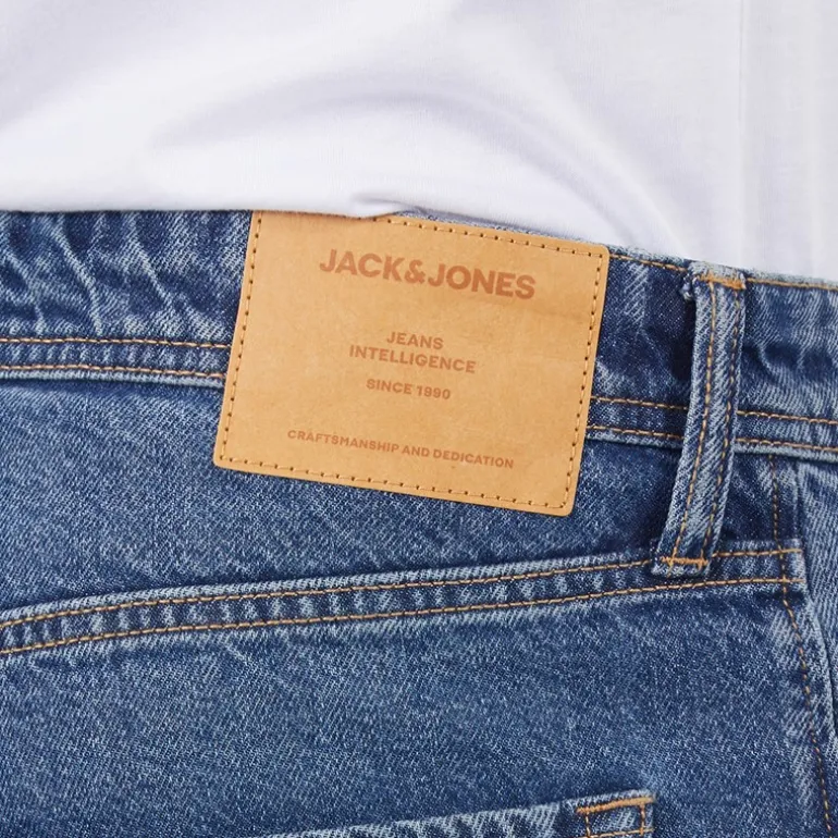 JACK & JONES Herren Chris SQ 959 Jeans mit lockerer Passform Blau