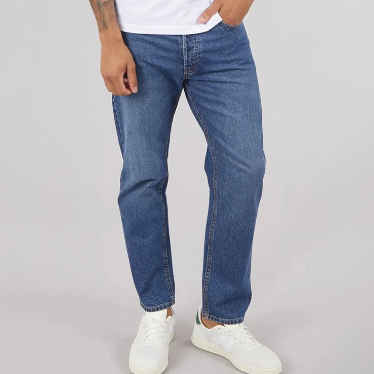 JACK & JONES Herren Chris SQ 959 Jeans mit lockerer Passform Blau