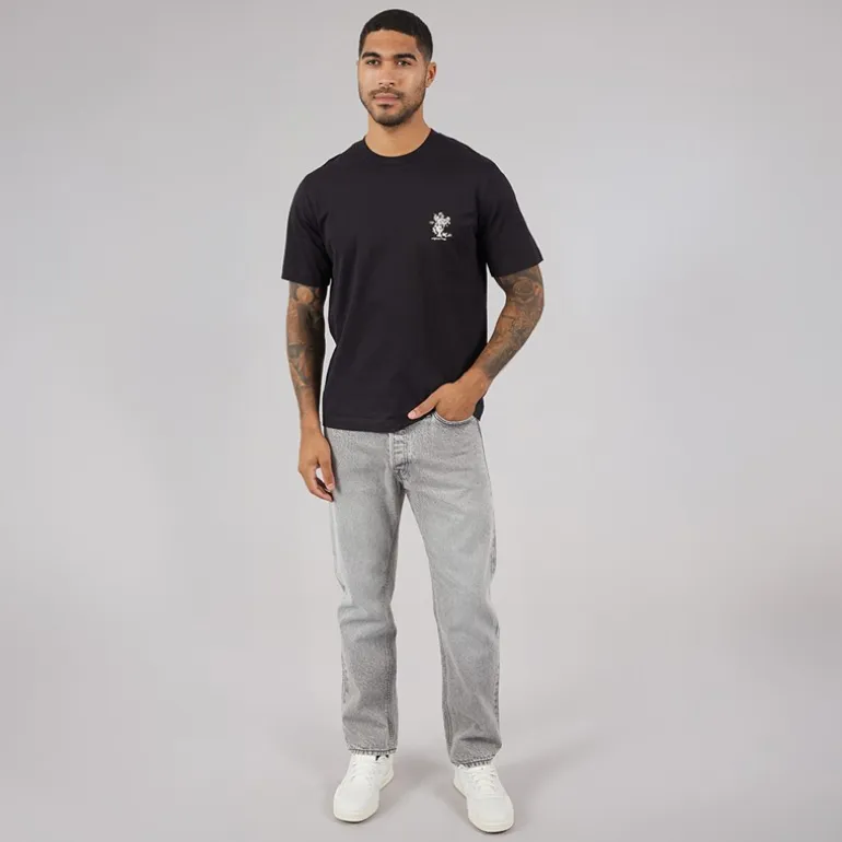 JACK & JONES Herren Chris Sq 051 Relaxed Fit Jeans Grau
