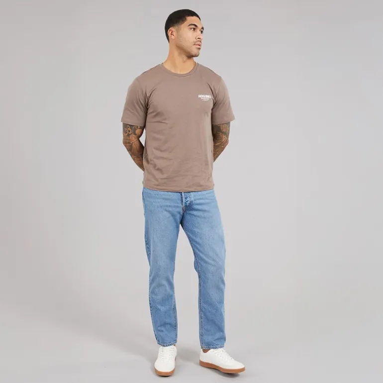 JACK & JONES Herren Chris SQ 957 Relaxed Fit Jeans Blaue Denim