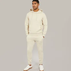 JACK & JONES Herren Cover Script Trainingsanzug Moonbeam