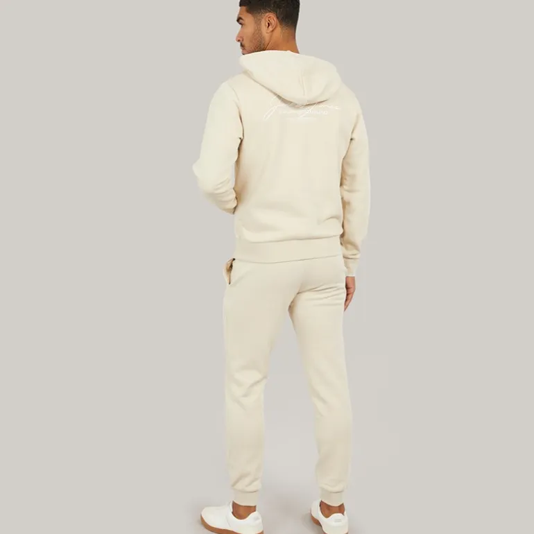 JACK & JONES Herren Cover Script Trainingsanzug Moonbeam