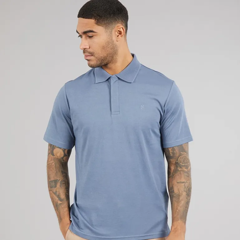 JACK & JONES Herren Crodney Poloshirt Flint Stone
