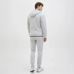 JACK & JONES Herren Fusions Jogginghosen Light Grey Melange