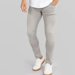 JACK & JONES Herren Glenn Original 333 Slim Fit Jeans Grey Denim