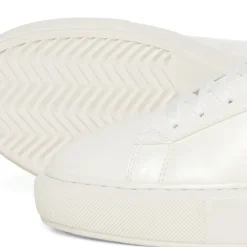 JACK & JONES Herren Grand PU Cupsole Turnschuhe Weiß