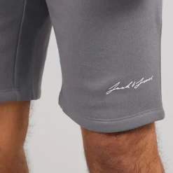 JACK & JONES Herren Jaxon T Shirt Und Shorts Set Castlerock