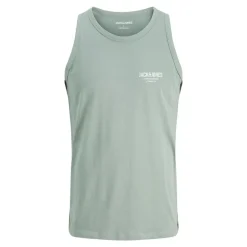 JACK & JONES Herren Jeff Orion 3er-Pack Unterhemden Eisberg Grün / Koralle Mandel / Mondschein