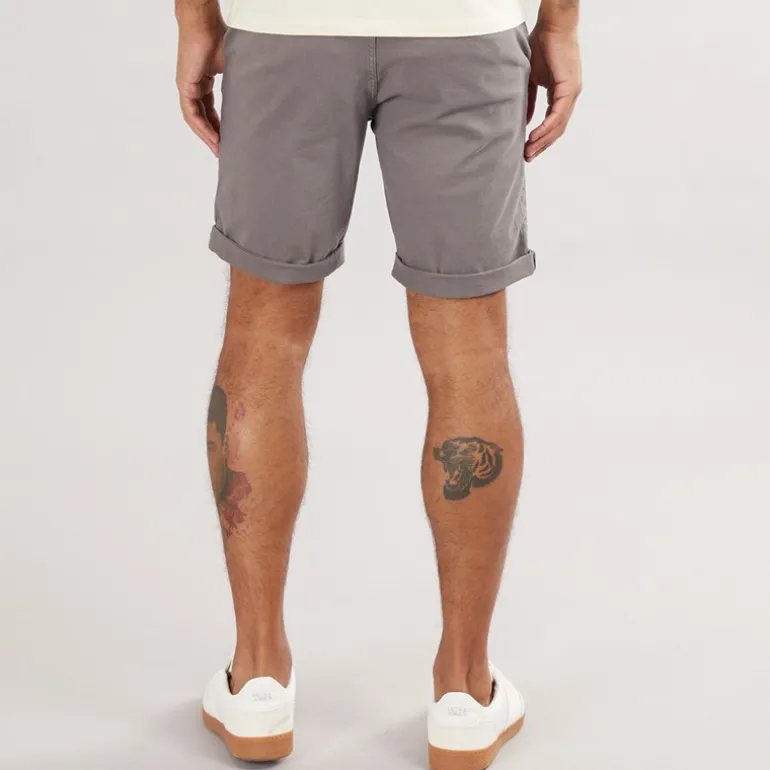JACK & JONES Herren JJ Base Chino Shorts Anthrazit Grau