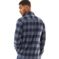 JACK & JONES Herren Joshua Herbst Buffalo Langarm Karohemd Vintage Indigo